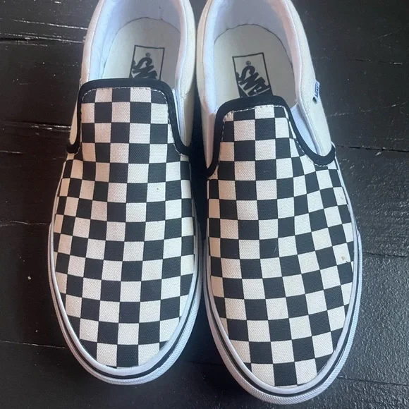 Vans Checkerboard Slip-On Sneakers - Picture 3 of 6